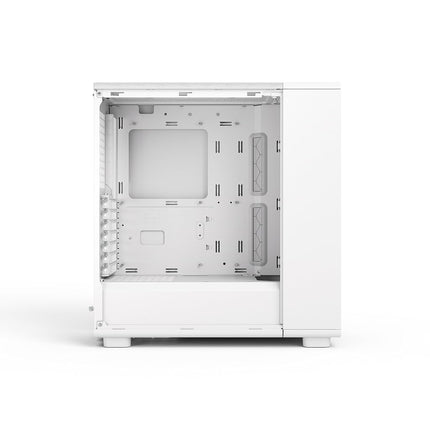 Fractal Design Epoch White - Tempered Glass Clear Tint - High Airflow PC Gaming Case - Mesh Front Panel - Three Momentum 12 Fans Included - Spacious Interior - ATX/mATX/ITX Support