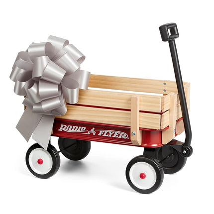 Radio Flyer Mini Steel & Wood Toy Wagon, 19" (48cm)