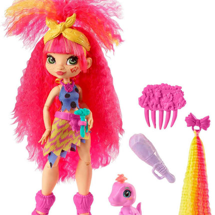 Mattel Cave Club Emberly Doll 8 – 10-inch, Pink Ha
