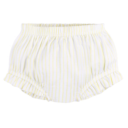 Conjunto de camiseta túnica sin mangas y cubrepañal para bebé niña Gerber, a rayas, 24 meses