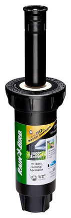 Rain Bird 1803DSQPRS Pressure Regulating (PRS) Professional Dual Spray Pop-Up Sprinkler, 90° Quarter Circle Pattern, 8' - 15' Spray Distance, 3" Pop-up Height