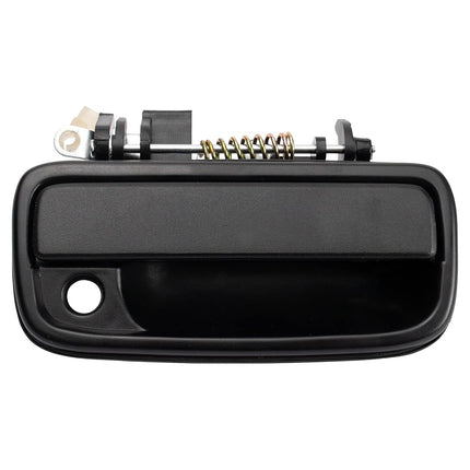 TRQ Metal Exterior Door Handle Black RH Passenger Side for 95-04 Toyota Tacoma Pickup Truck