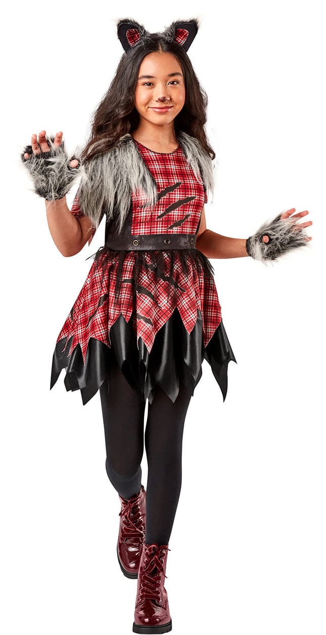 Rubie's Girl's Forum Novelties Werewolf Costume Dr
