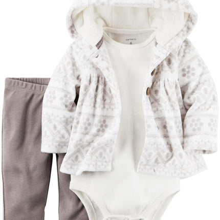 Carter's Baby Boys' Cardigan Sets 121g781 - Gray -