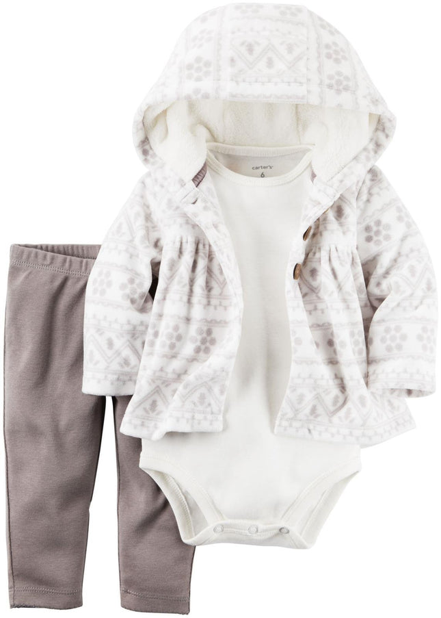 Carter's Baby Boys' Cardigan Sets 121g781 - Gray -