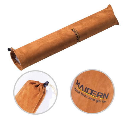 MAIDERN 130 x 50cm Desk Pad, Large Desk Mat, Cork & Leather Large Mouse pad for Desk, Waterproof Computer Desk Pad for Gaming Home Office (Black)