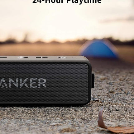 soundcore Anker 2 Portable Bluetooth Speaker, 12W Stereo, Black