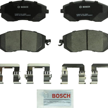 BOSCH BC1539 QuietCast Premium Ceramic Disc Brake Pad Set - Compatible with Select Scion FR-S; Subaru BRZ, Crosstrek, XV Crosstrek, Forester, Impreza, Legacy, Outback; Toyota 86; FRONT