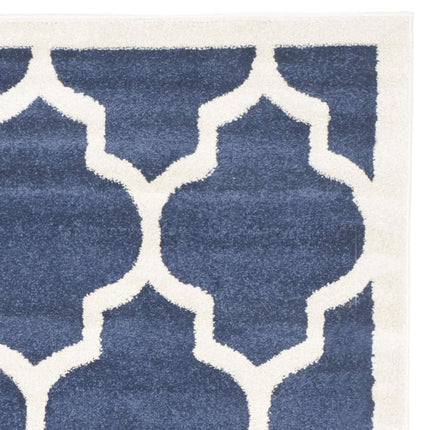 Safavieh Modern Ombre Indoor Woven Runner Area Rug, Adirondack Collection, ADR113, in Cream / Purple, 76 X 244 cm for Living Room, Bedroom or Any Indoor Space