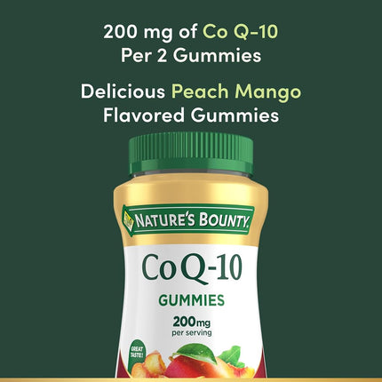 Nature's Bounty Co Q-10 200 mg, 60 Gummies
