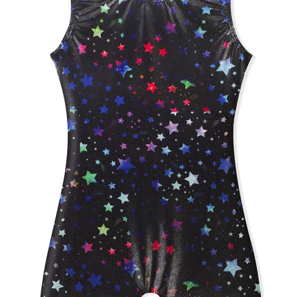 EQSJIU Gymnastics Leotards for Girls Sparkly Toddl