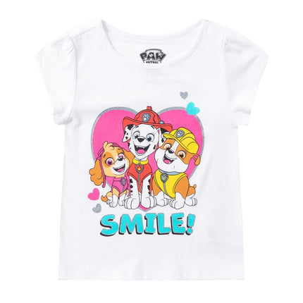 Paw Patrol Nickelodeon Skye, Marshall and Rubble Girls Hoodie, T-Shirt, and Legging Pants Set for Toddler and Big Kids, Pink, 3T