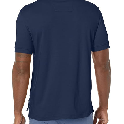 Polo Nautica de hombre de ajuste clásico interlock, amarillo suave, S