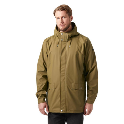 Helly Hansen Men's Moss Raincoat, Sepia, S