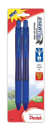 Pentel EnerGel-X Retractable Liquid Gel Pen, 1.0mm
