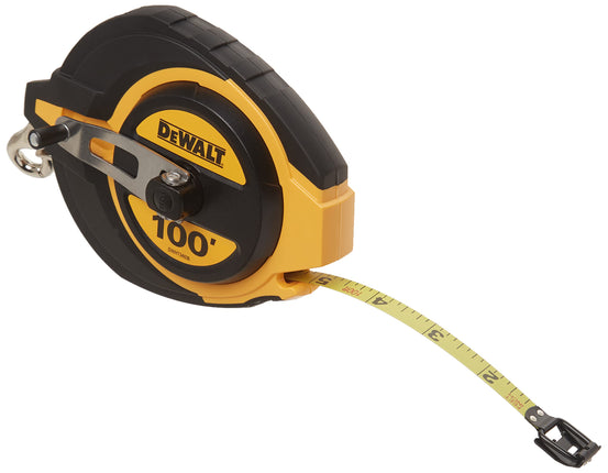 DEWALT Tape Measure, 100-Foot, Self-Lock, Solid Ch