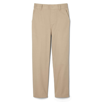 French Toast Boys' Relaxed Fit Pull-on Twill Pant,