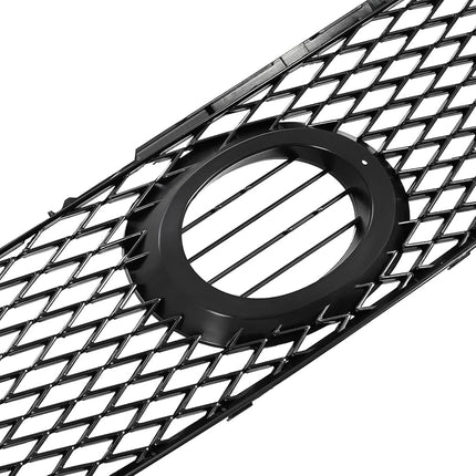 HECASA Front Grill Compatible with 2006 2007 2008 Lexus IS250 IS350 5311153140 Front Bumper Mesh Grille Assembly Black