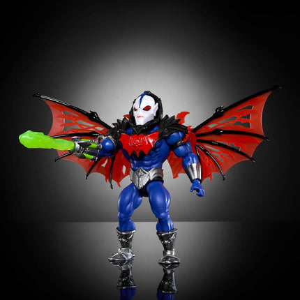 Masters of the Universe Origins Turtles of Grayskull Hordak Villain Action Figure Toy, 16 Articulations, Tech Arm & Wings, TMNT & Motu Crossover