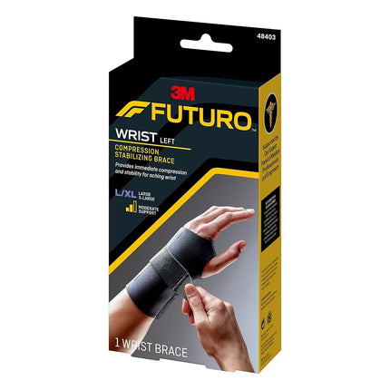 Futuro Soporte Energizante de Muñeca, Mano Izquierda, Grande/Extragrande