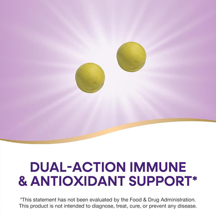 Nature’s Way Quercetin Gummies with Zinc, Immune Defense*, Powerful Antioxidant*, Lemon Flavored, 60 Gummies