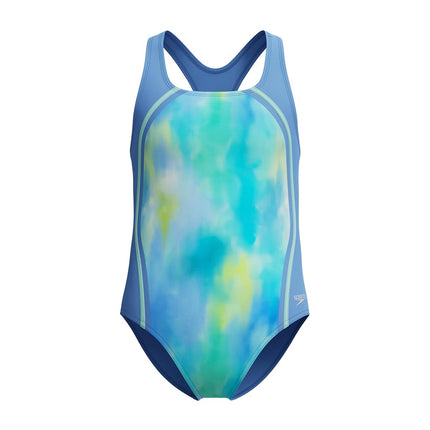 Speedo Girl's UV Protection Swimsuit One Piece Thi