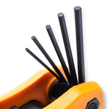 GEARWRENCH 83512 SAE/Metric/Torx Folding Hex Key Set, 25 Piece