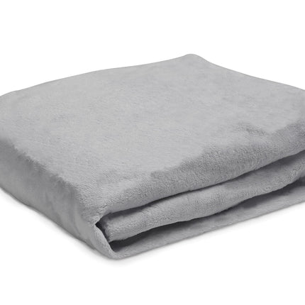Cambiador anatómico Delta Children con funda de felpa, gris