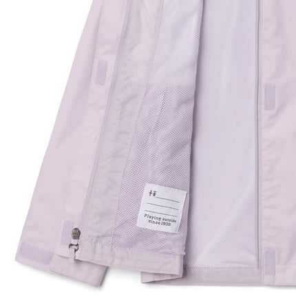 Columbia Youth Girls Arcadia 2 Jacket, Waterproof Rain Jacket, Lavender Pearl, XXS