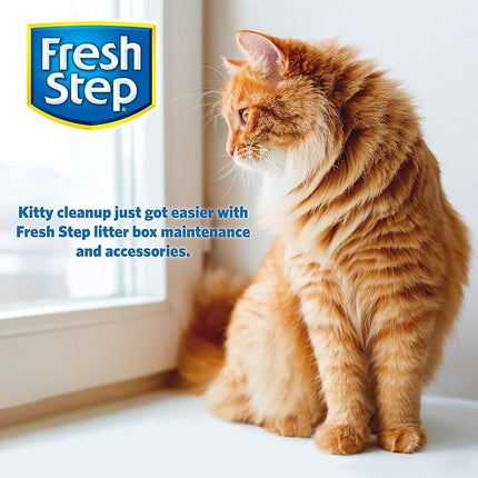 Fresh Step Cat Litter Crystals in Fresh Scent | Cat Litter Box Deodorizer | Combats Cat Odors and Neutralizes Smells to Keep Your Home Clean, 15 Ounces - 12 Pack