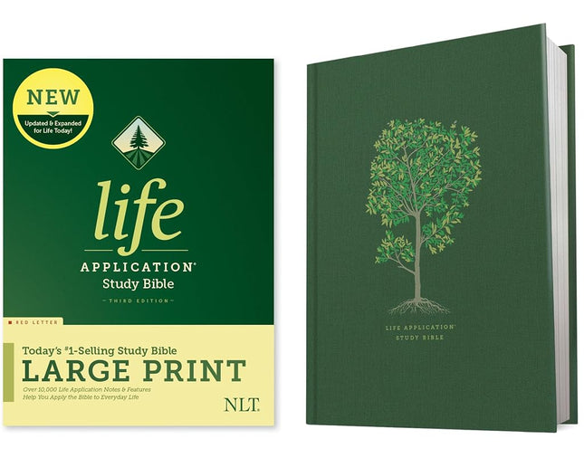 NLT Life Application Study Bible, Third Edition, Large Print