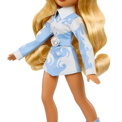 Bratz Sassy Stampede Yasmin - Collectable Fashion Doll - Western Cowgirl Style Doll with Outfit and Accessories