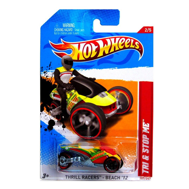 Hot Wheels 2012 Thrill Racers - Beach 2/5 Tri & St