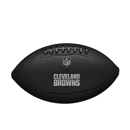 WILSON NFL Team Metallic Premiere Football - Official Size, Cleveland Browns
