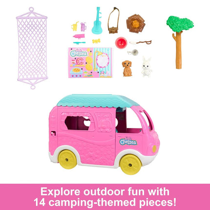 Barbie Camper, Chelsea 2-in-1 Playset