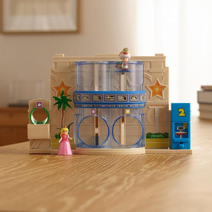 The Super Mario Galaxy Movie Galaxy Gateway Diorama with 1.5" Figures