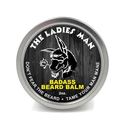 Badass Beard Care Beard Balm 2 oz The Ladies Man