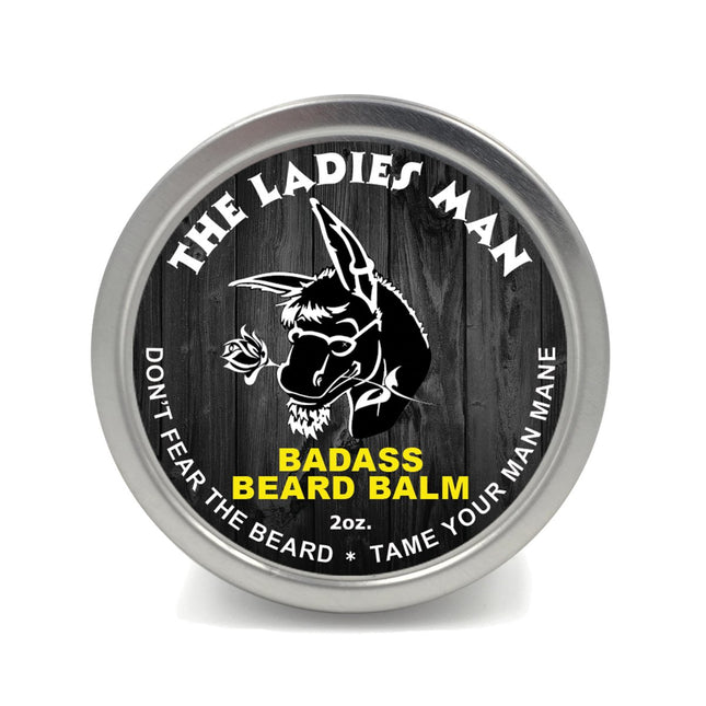 Badass Beard Care Beard Balm 2 oz The Ladies Man