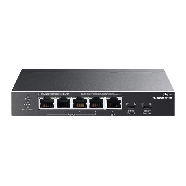 TP-Link TL-SG1005P-PD | 5 Port PoE Passthrough Gig