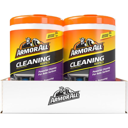 Armor All Car Cleaning Wipes, Wipes for Car Interior and Car Exterior, 90 Wipes Each