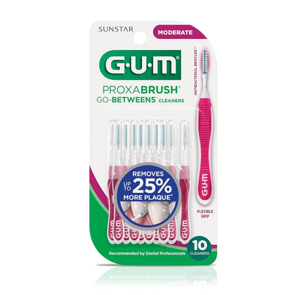 G-U-M Go-Betweens Proxabrush Cleaners, Moderate 8s Pack of Six