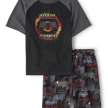 The Children's Place Children's and Boys' Pyjama Set, Gamer Total, XL