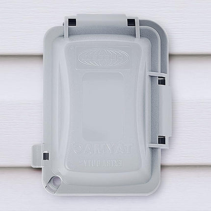 Hubbell-Bell MM420G Bell 1-Gang Non-Metallic Weatherproof in-Use Cover, Gray