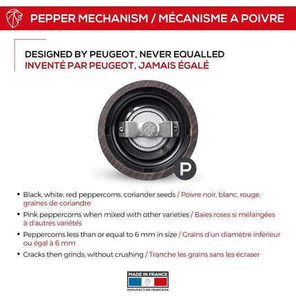 Peugeot Pepper Mill Pepper Mill, Chocolate, 810036