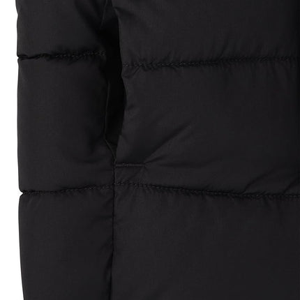 The Children's Place Boys' Big Kid Medium Weight Puffer Jacket, Wind, Water-Resistant Seasonal, Onyx, Medium