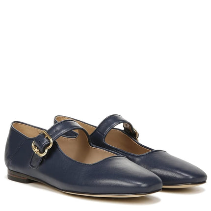 Sam Edelman Womens Michaela Mary Jane Flat, Hudson Navy, 11