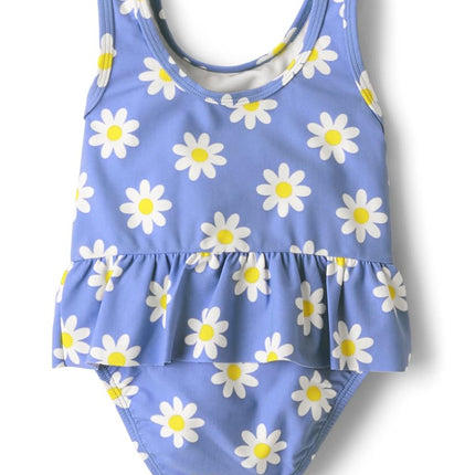 Maillot de bain une pièce pour filles et tout-petits The Children's Place, marguerite bleue, 9-12 mois