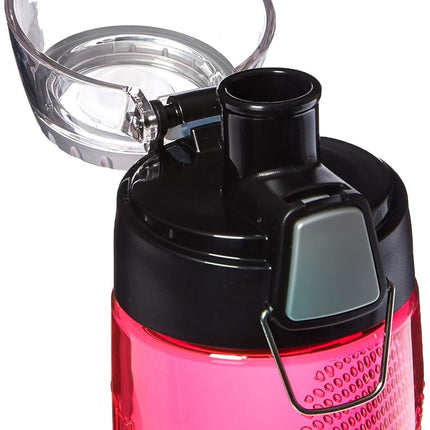 THERMOS Intak 24 Ounce Tritan Hydration Bottle with Meter, Ultra Pink