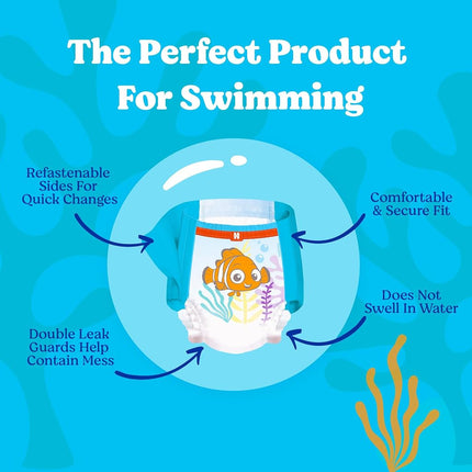 Huggies Little Swimmers Disposable Swimpants, Large, 17 Count (Character May Vary) by Huggies