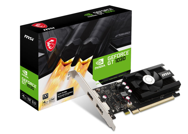 MSI Gaming GeForce GT 1030 4GB GDRR4 64-bit HDCP S